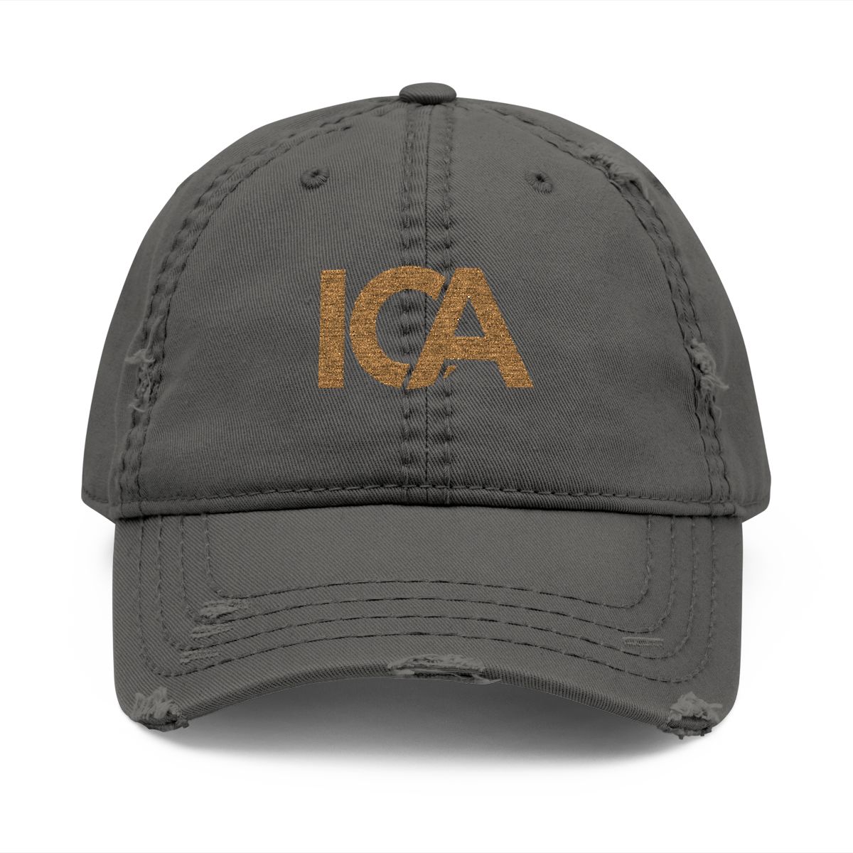 ICA Gold Monogram Cap t-shirt