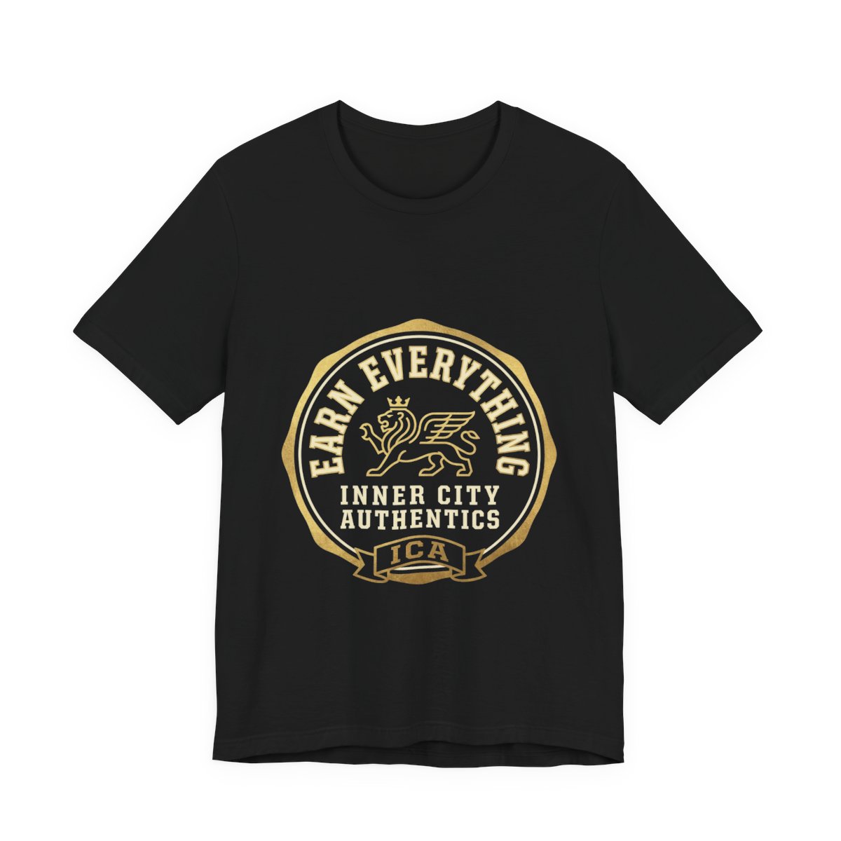 ICA No Handouts Condensed Statement Tee t-shirt